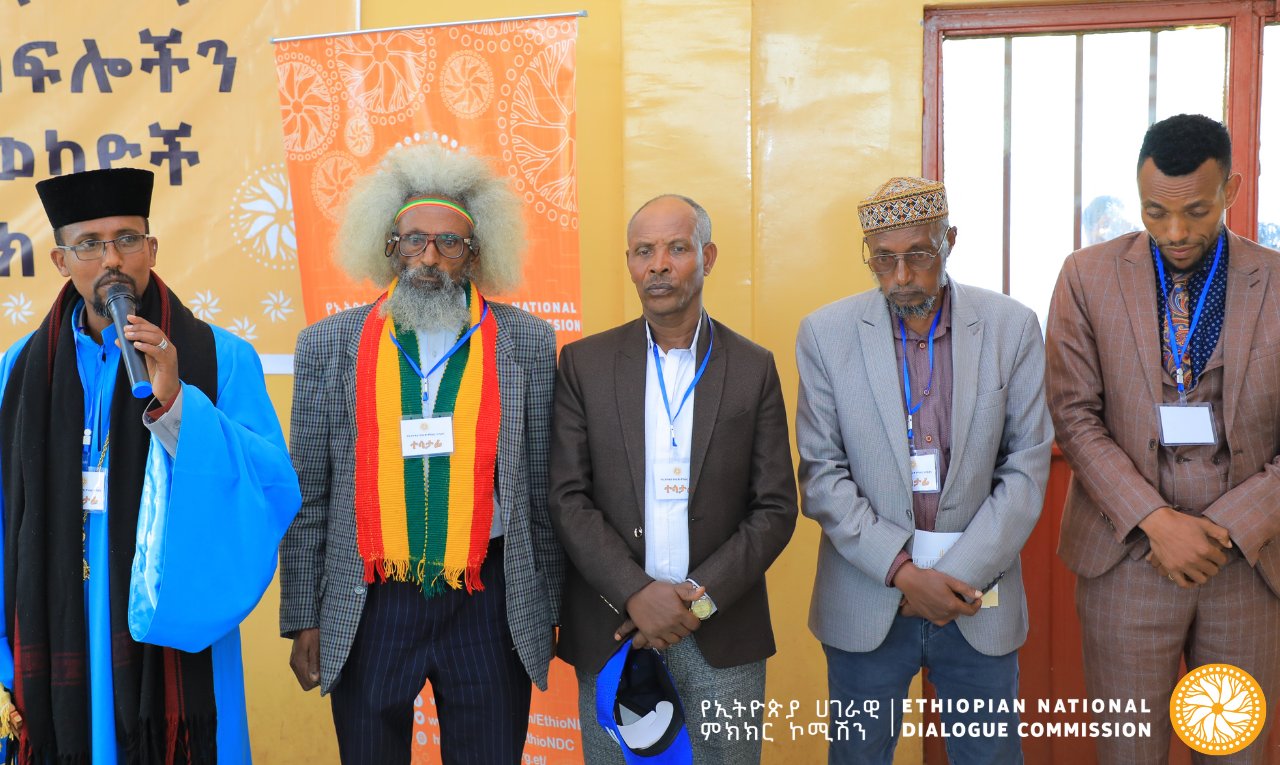 Ethiopians Participating in National Dialogue Agenda-Setting Phase. Source: ENDC