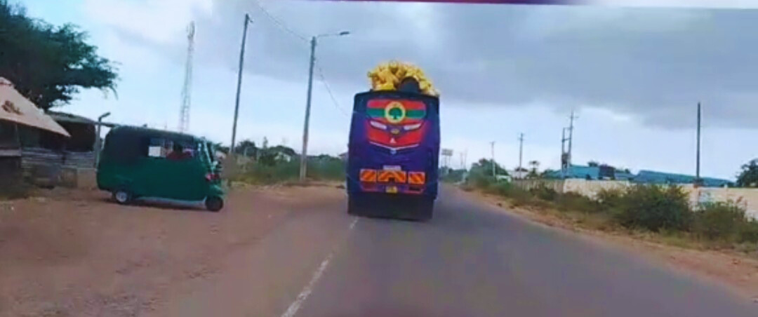 Lelo Star Bus offering its services on the Isiolo Merti route.
